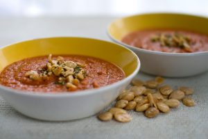 Sopa de Tomate y Fideos