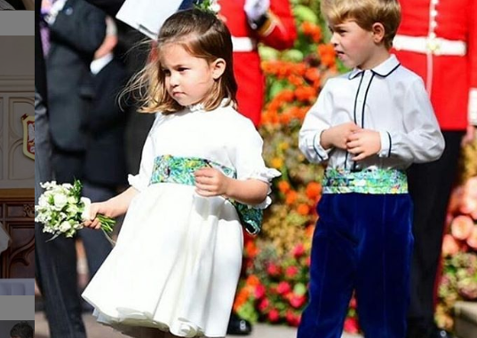 La princesa de Inglaterra cumple 4 años