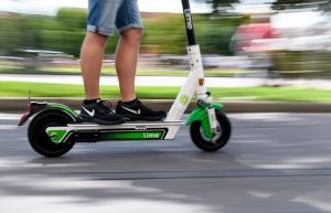 Launch of the electric pedal scooter "Lime" in Stuttgart