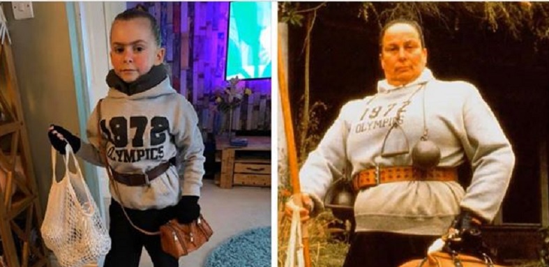 Una niña en Inglaterra se disfrazó de ‘Tronchatoro’ y ganó un concurso