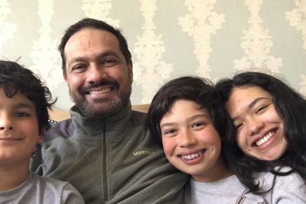 Así celebró Santiago Rodríguez haber superado la leucemia