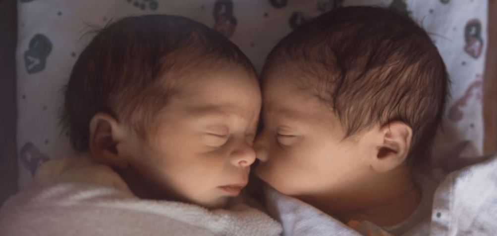 Conozcan a Covid y Corona, los gemelos que nacieron durante la cuarentena