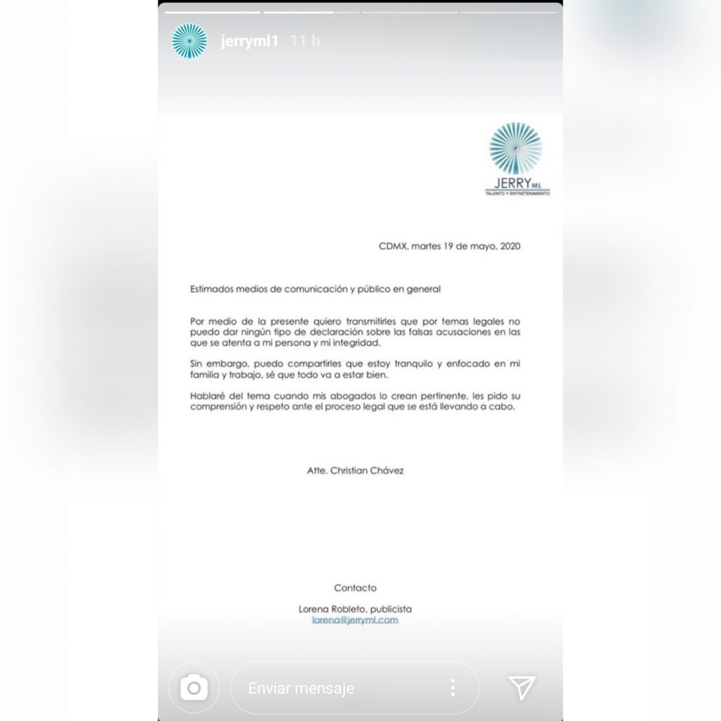 "Me golpeó con una botella": Exnovio de Christian Chávez, ex RBD, lo denunció por maltrato 