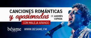 Canciones románticas y apasionadas de Andrés Cepeda