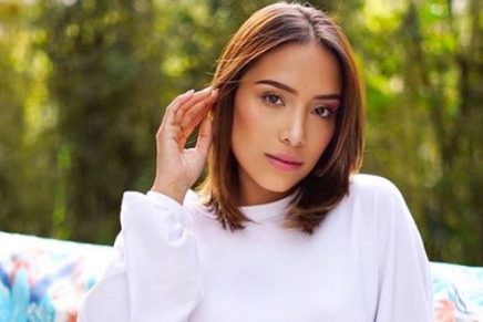 Luisa Fernanda W mostró con orgullo la primera ecografía 3D de su bebé