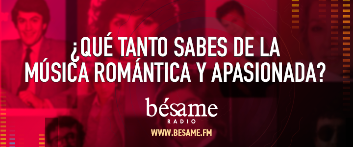 ¿Qué tanto sabes de la música romántica y apasionada?