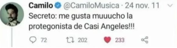 Se filtran mensaje de románticos que Camilo Echeverry le enviaba a Lali Espósito