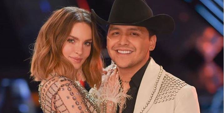 Sin muchos lujos, así celebraron Belinda y Christian Nodal otro mes de novios