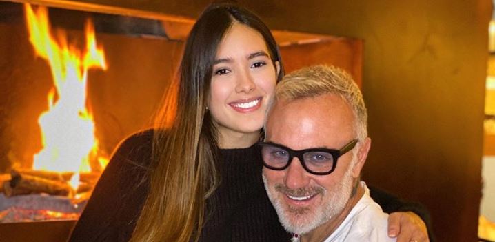 Gianluca Vacchi y Sharon Fonseca anunciaron a nacimiento de su hija con una tierna publicación
