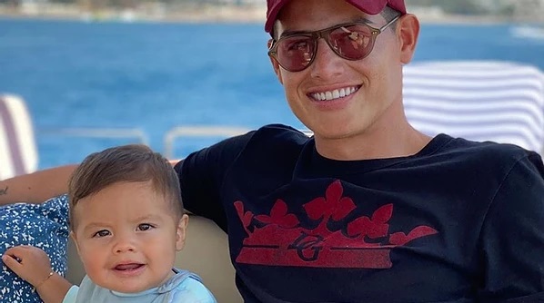 La tierna publicación con la que James Rodríguez celebró el cumpleaños de Samuel