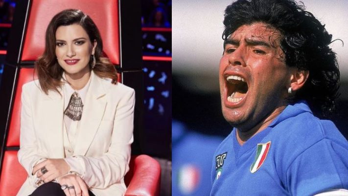Laura Pausini es criticada en redes por algunos comentarios contra Diego Armando Maradona