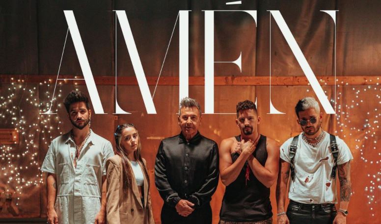 "Amén", la nueva canción de Ricardo Montaner, Mau y Ricky, Camilo y Evaluna Montaner