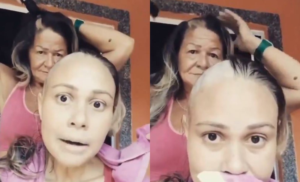 Madre se rapó con su hija para apoyarla en la lucha contra el cáncer