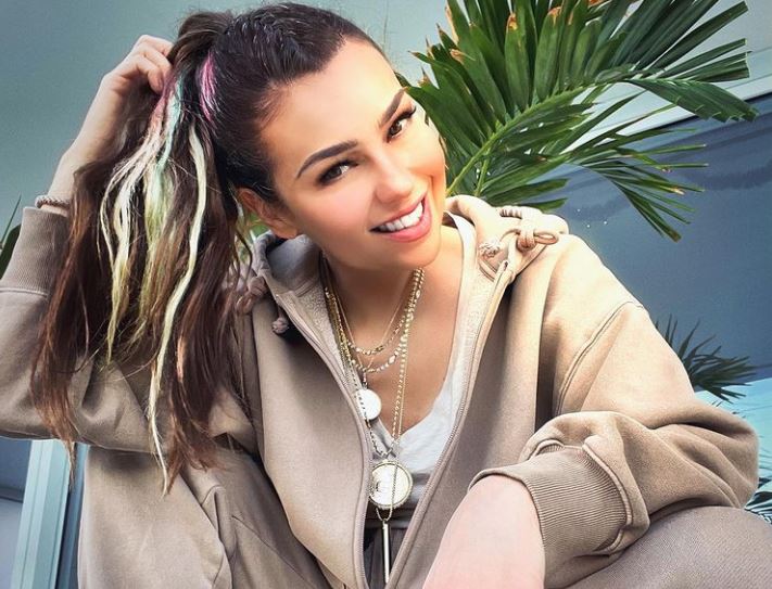 Thalía dejó muy poco a la imaginación al realizar el Silhouette Challenge