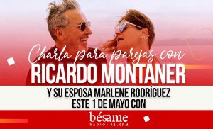 Ricardo Montaner y su charla para parejas 1 de mayo