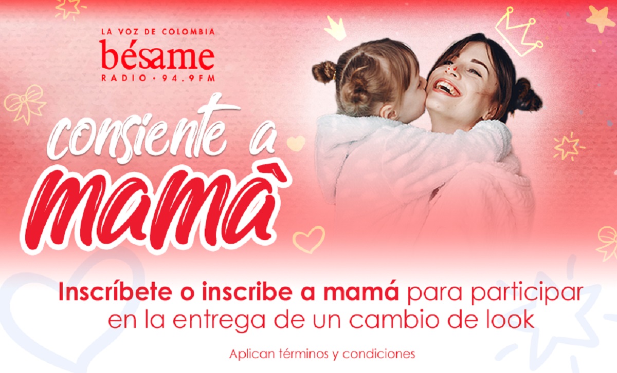 Dominus Natura y La Voz de Colombia Bésame consienten a mamá