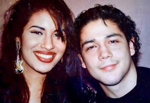 Selena Quintanilla y Chris Pérez