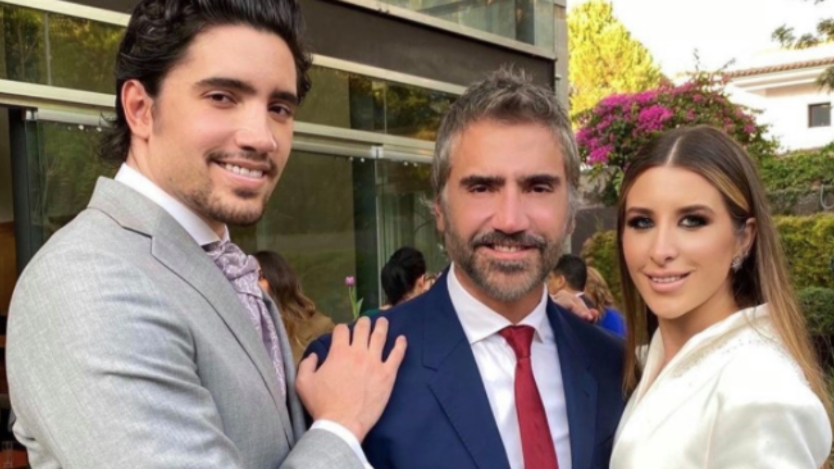 Alejandro Fernández y su hijo Alex