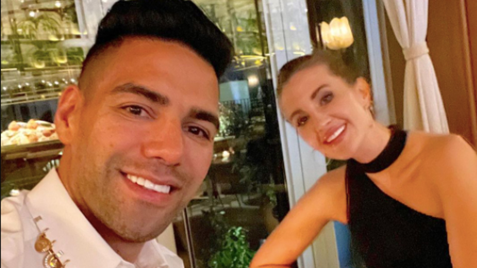 Esposa de Falcao compartió tierno momento del futbolista y su bebé
