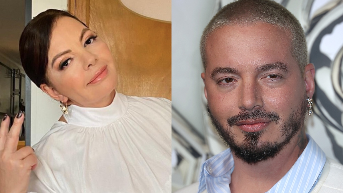 J Balvin y su mamá