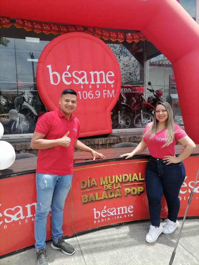 Bésame Radio escuchar la emisora romántica de Colombia,
