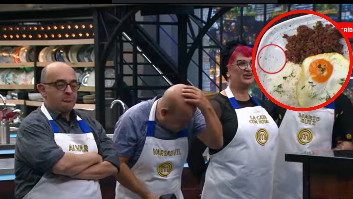 MasterChef Celebrity Colombia 2023 un pelo en el plato