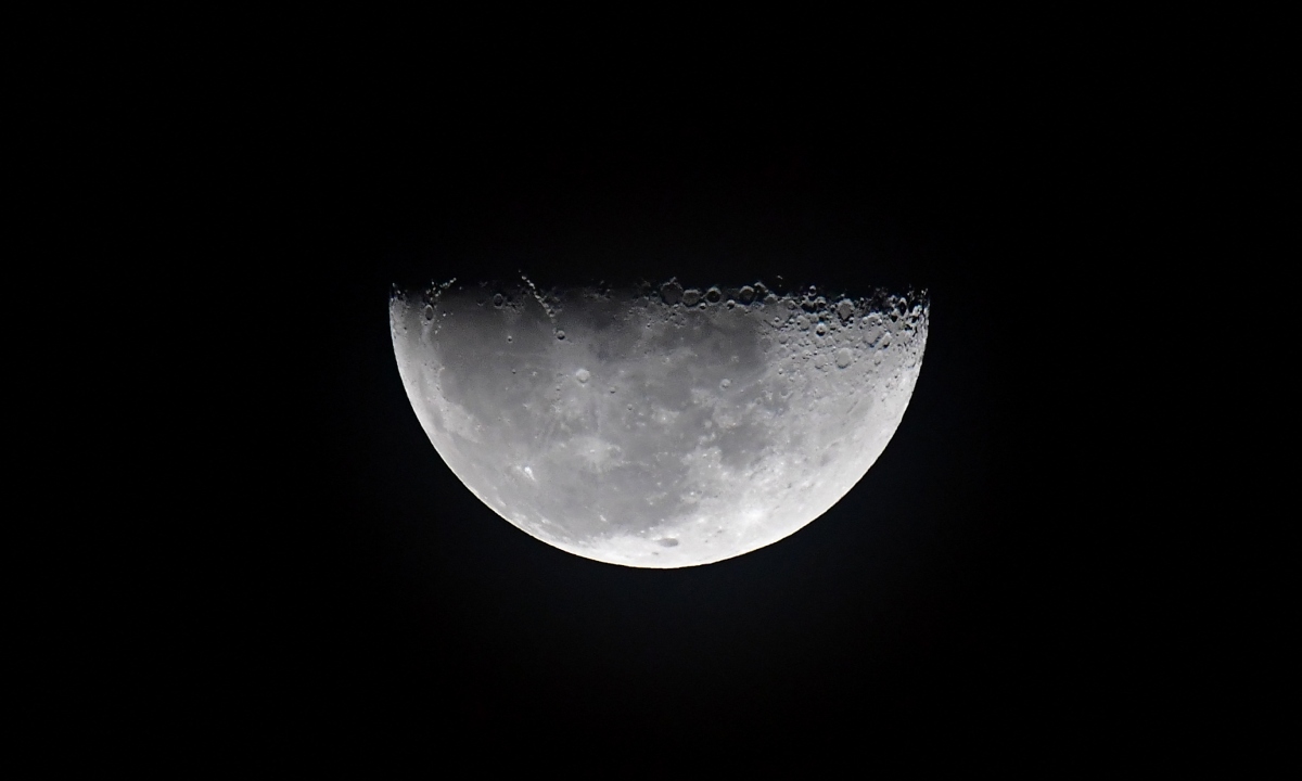 Imagen de referencia de la Luna. Foto: Getty Images