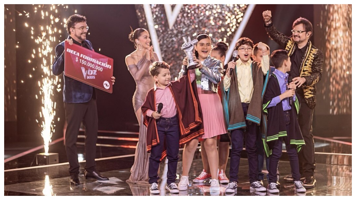 El equipo Cepeda se llevó el triunfo en 'La Voz Kids' 2024 con 'Carranga Kids'