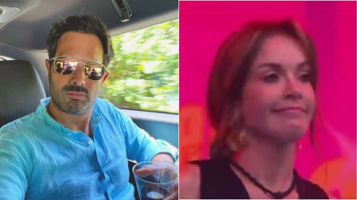 Alejandro Estrada pasando la tusa en la playa tras la eliminación de Nataly Umaña