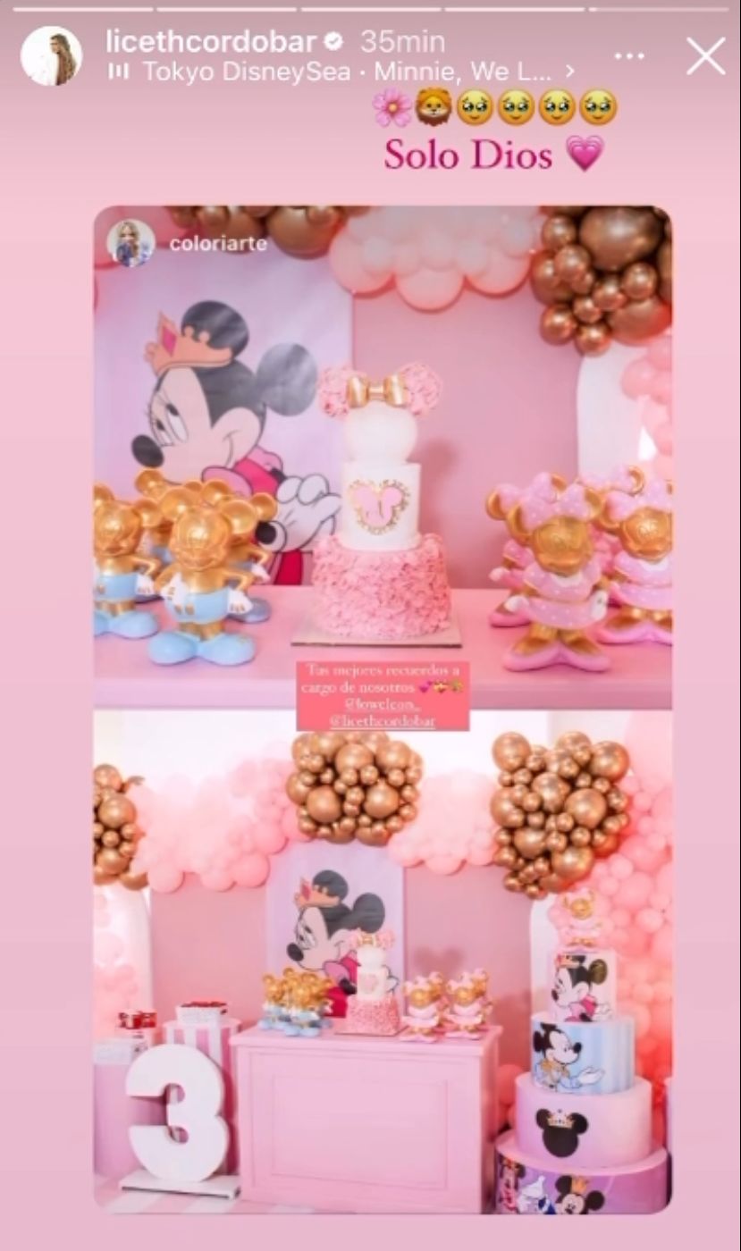 Esposa de Lowe León también estuvo en celebración con Andrea Valdiri