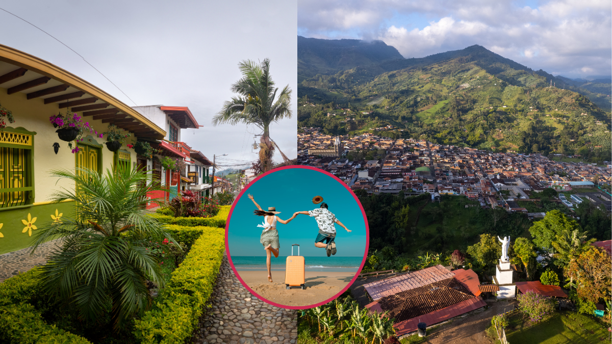 Jardín y Jericó en Antioquia y Pareja de viaje (Getty Images)