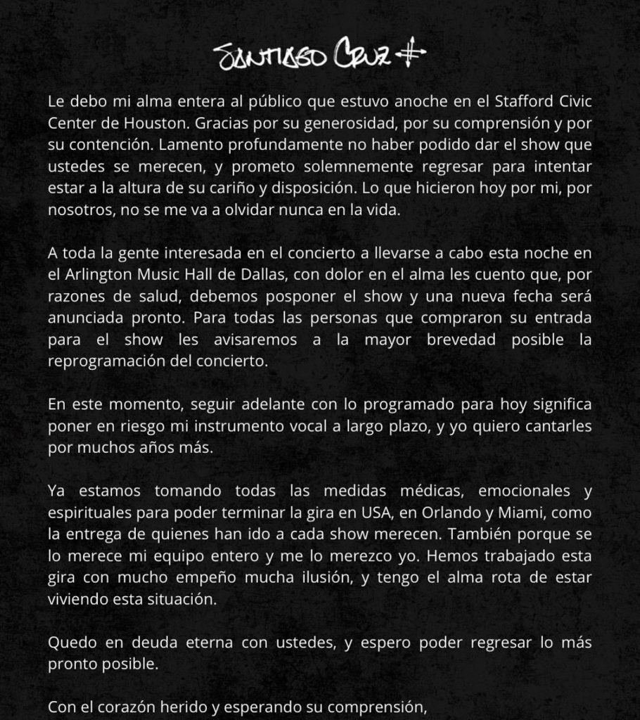 Crédito: @Santicruz