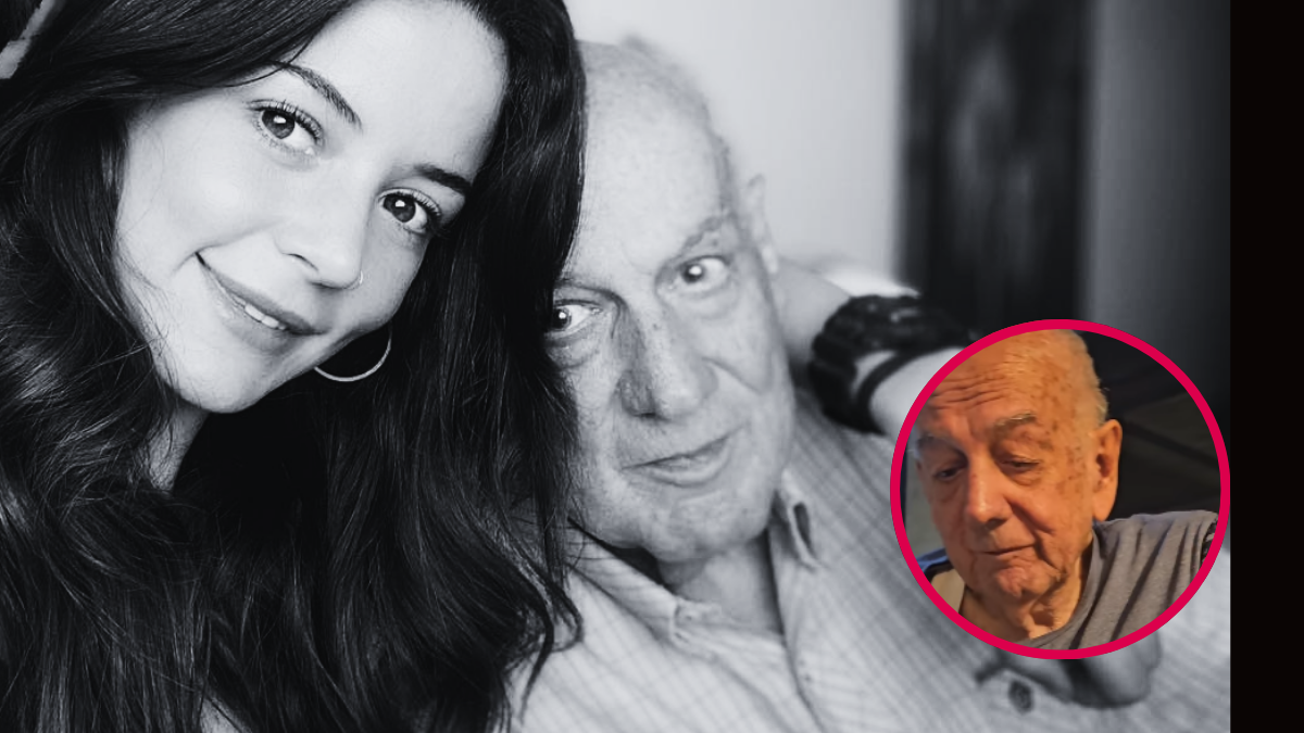 Maleja Restrepo junto con su padre. Crédito: @maleja_restrepo/ Maleja Facebook