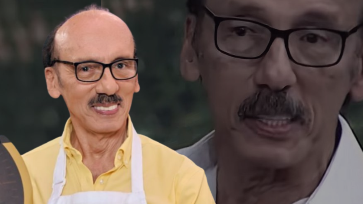 'Don Hermes' en el programa de 'MasterChef'. Crédito: @JorgeHerrera /@masterchefcelebritycolombia