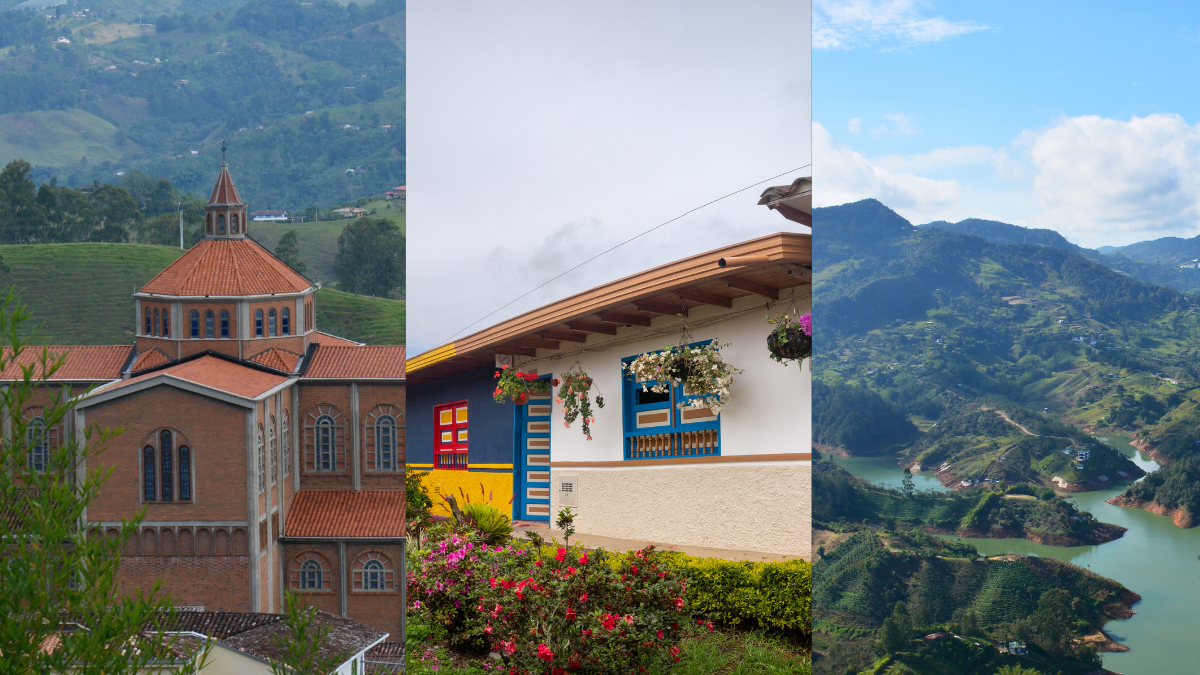 Fotos de tres municipios de Antioquia- Crédito:Getty Images