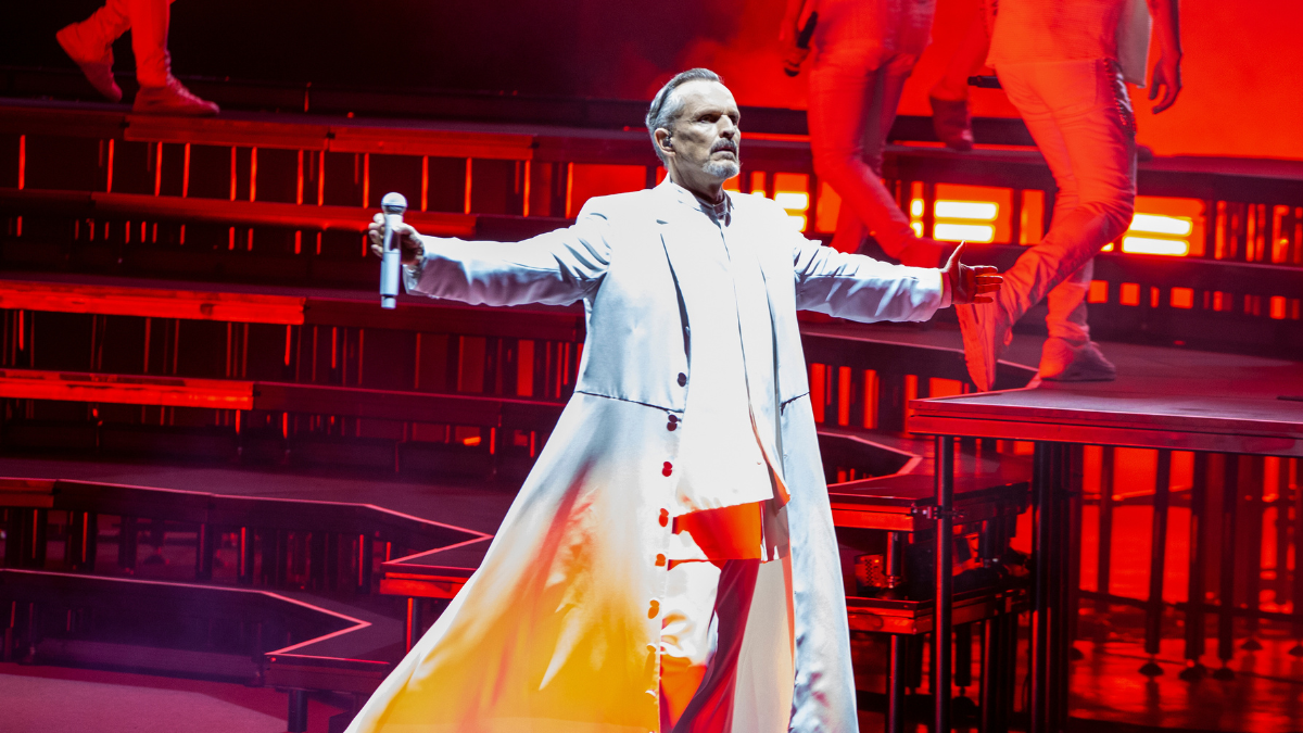 Miguel Bosé en el festival de Cordillera- Crédito:Getty images