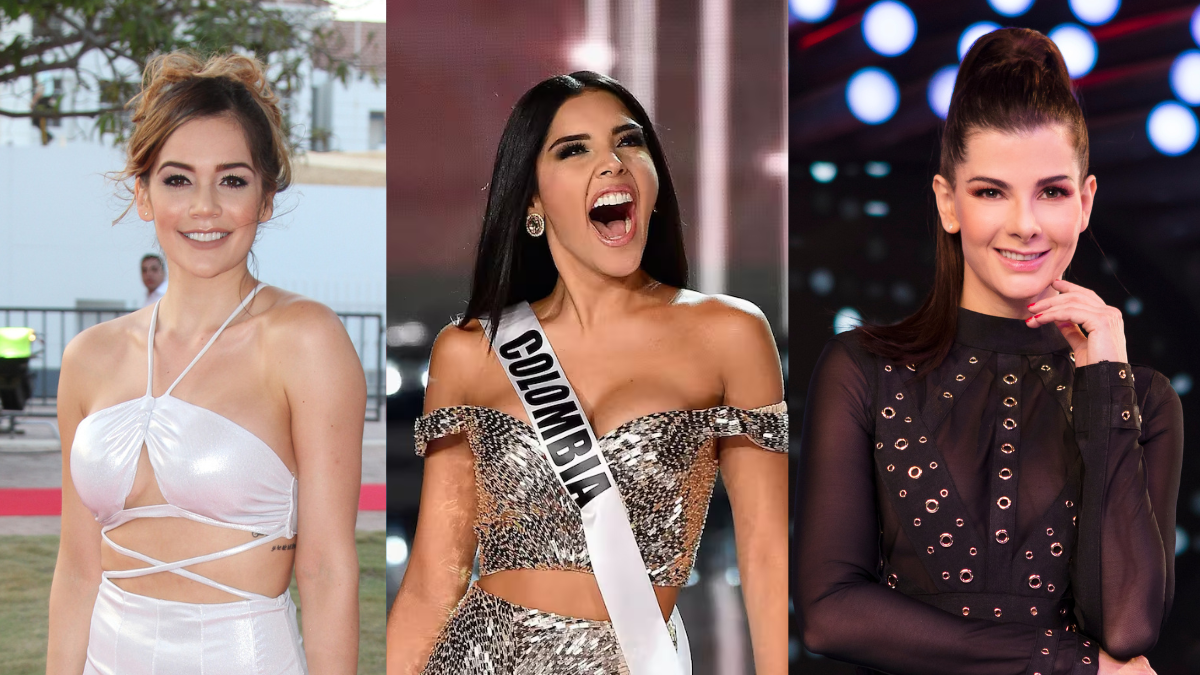 Collage Lina Tejeiro, Laura Bajum y Carolina Cruz.-Crédito: Colprensa/Caracol TV