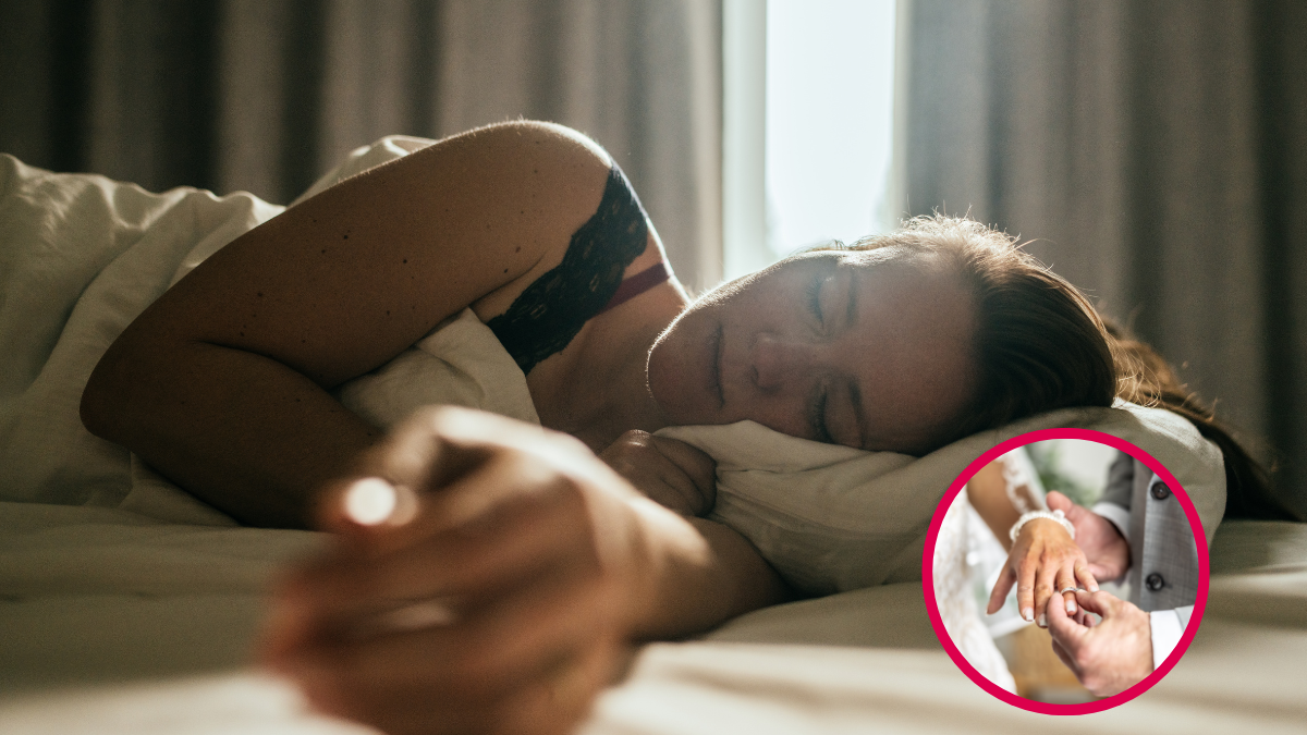 Persona soñando con boda- Crédito: Getty image