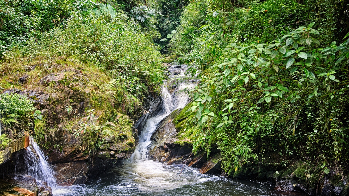 Cascada termal Boyacá