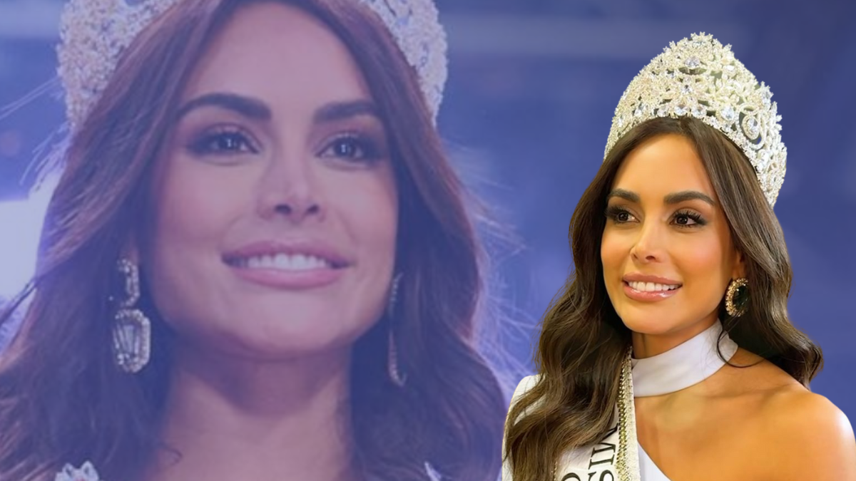 Vanessa Pulgarín en la coronación. Crédito: @missuniversecoloficial.