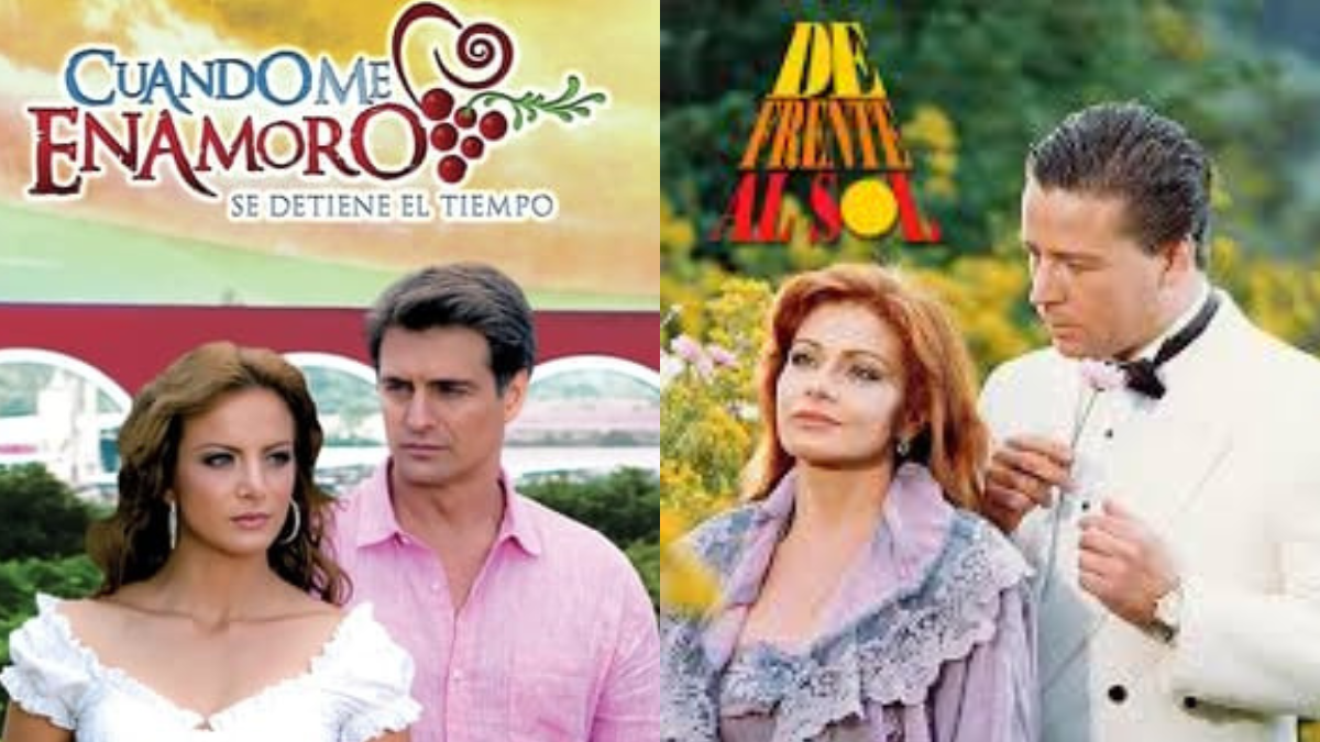 Portada de la novela 'Cuando me enamoro' y 'De frente al sol'. Crédito: Captura