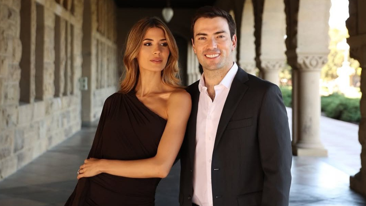 Gabriela Tafur y Esteban Santos. Crédito:@gabrielatafur