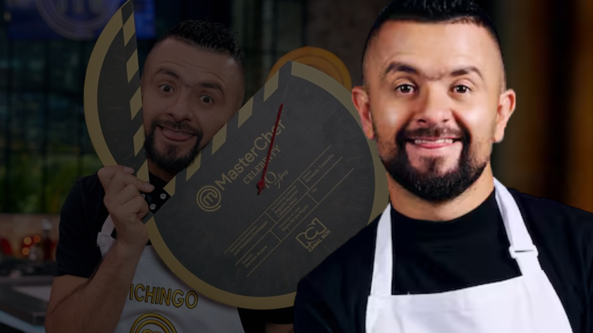 Pichingo en el programa de 'MasterChef Celebrity'. Crédito: @pichingohumor