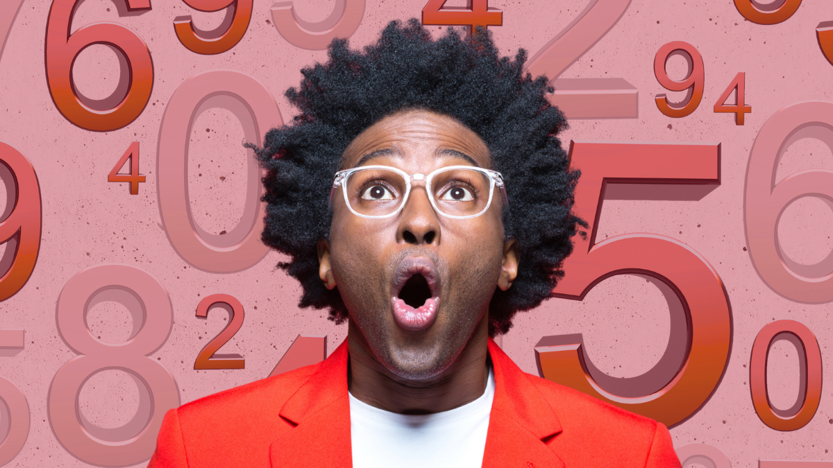 Persona asombrada viendo los números. Crédito: Getty images.