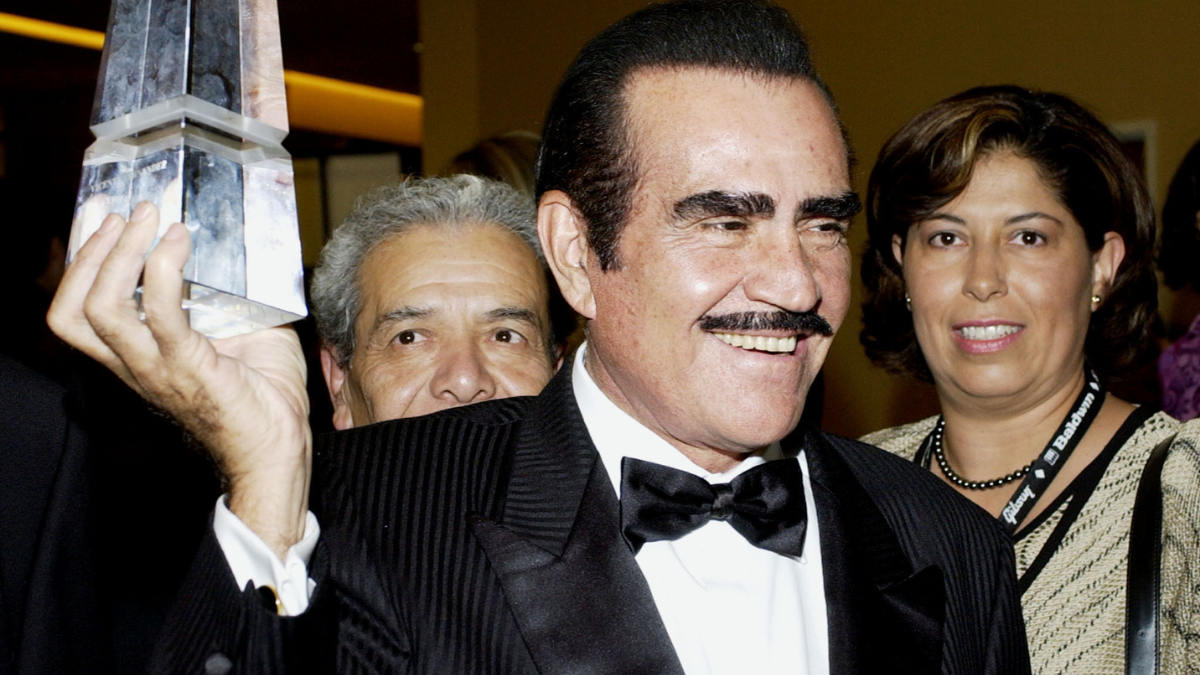 Vicente Fernández en Latin GRAMMY Awards. | Crédito: Getty images.