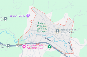 Captura de Google Maps. Crédito: Google Maps