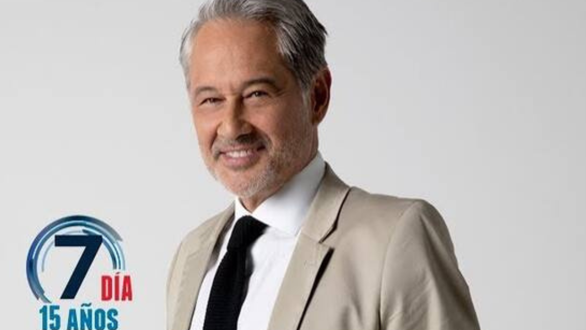 Manuel Teodoro cuando se cumplieron 15 años del programa. | Crédito: Caracol Televisión.