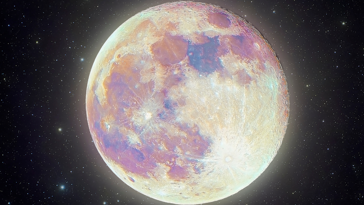 Fotografía de una Superluna. | Crédito: Getty images.