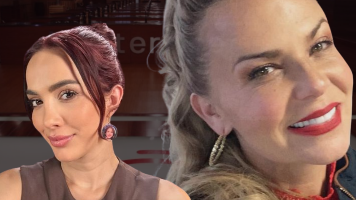 Set del programa 'MasterChef Celebrity Colombia'. | Crédito: @sabinocaro/ @ @violetabergonz /Colprensa