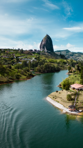 Paisaje de Guatapé, Antioquia. | Crédito: Getty images. 